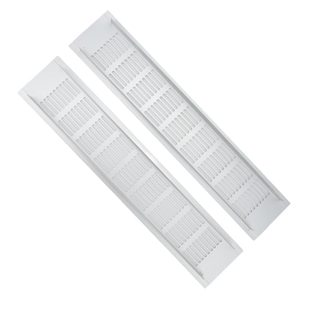 2er-Set Aluminiumlegierung Lüftungsgitter Mehrere Größen Lüftungsabdeckung Küche Abluft