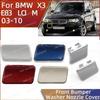 Målad för BMW X3 E83 2003-2010 M Sportpaket Strålkastartvättare Munstyckesskydd