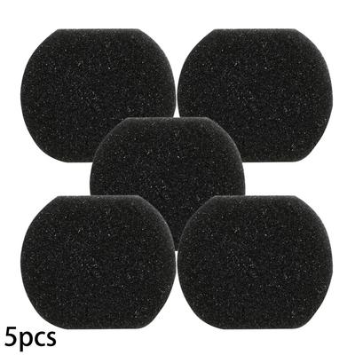 5pcs Filter Cotton DX118C DX128C Vacuum Cleaner Parts Effective Tool Black