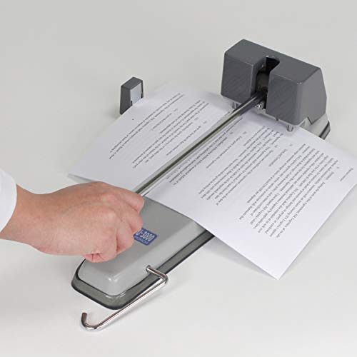 Open Industrial Heavy-Duty Hole Punch (2 Holes) PU-3000 Beige