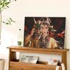 Hand-Painted Thangka Oil Painting 2025: DIY Acrylic Art for Dunhuang Living Room