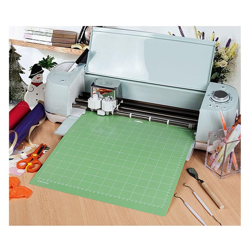 A96I-Cutting Mat For Cricut Maker 3/Maker/Explore 3/Air 2/Air/One 12 Pack 12X12in Cut Mats Parts Accessories Green