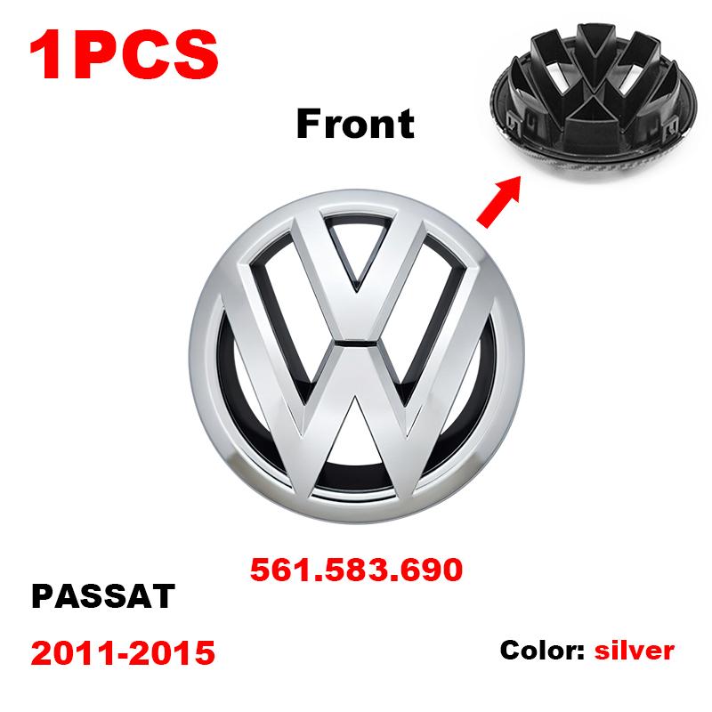 148mm 99.5mm ABS Emblem Car Front Hood Rear Boot Tailgate Bonnet Logo Sticker For Volkswagen PASSAT B6 B7 2011-2015 Accessories