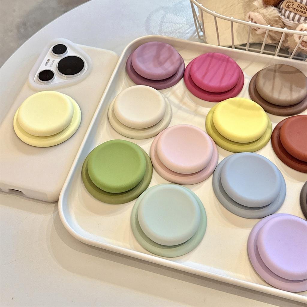 Candy Color Liquid Silicone Magnetic Phone Grip For Samsung Huawei Google Finger Bracket Holder