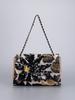 Embroidery sequined shoulder bag summer new niche woven straw bag high-end large-capacity armpit bag