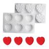 Silikon-Kuchenform in Rosenform Mousse Gebäck Valentinstag Party Dessert Dekoration