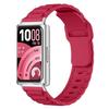I‑Shape Texture Reverse‑Buckle Silicone Watch Band for Huawei Band 11 / Band 11 Pro, Replacement Wrist Strap, Strap Only
