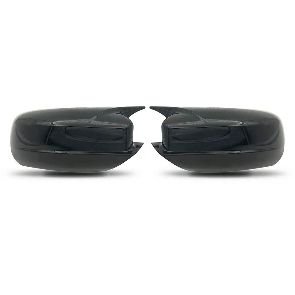 Błyszcząca Czarna Pokrywa Lusterka Wstecznego do Dodge Charger 2001-2023.