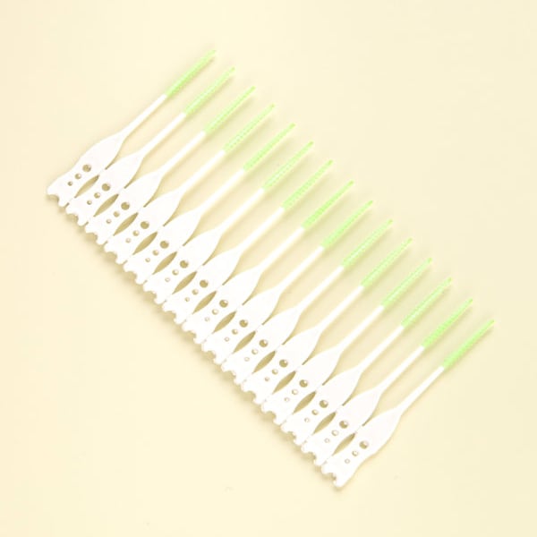 Japanese Soft Interdental Brush Sss~S 15 Pieces