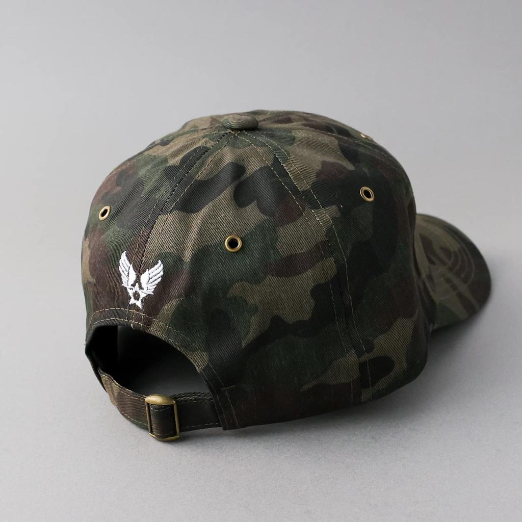 AVIREX Militär-Tag Baseball Camouflage 6-Panel Kappe, Herren Low-Profile