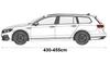 Pokrowiec na samochód kombi m2 430-455 auto plandeka practic 3 warstwy pasy