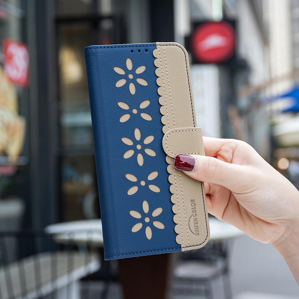 Flipové kožené pouzdro pro Samsung Galaxy A56 A36 A26 A16 A06 A55 A35 A15 A05 A05S A25 A24 Kryt Nárazník Měkký Business Zadní kryt BF36