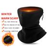 Motorrad Warmer Schal Fleece Skimaske Winddicht Polarfleece Radfahren Kordelzug Verdickt Herbst Winter Unisex Gesichtsbedeckung