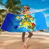 Cartoon Character Simpsons Beach Towel Ultra-fine Fiber Quick Drying Absorbent Beach Swimming Vacationvacation Essentials