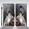 Pro Samsung Galaxy S9 Plus Pouzdro Kožené Flip Peněženkové Pouzdro Pro Samsung S9 GalaxyS9+ Zadní Kryt Tištěná Motýlí Kočičí Skořápka Funda