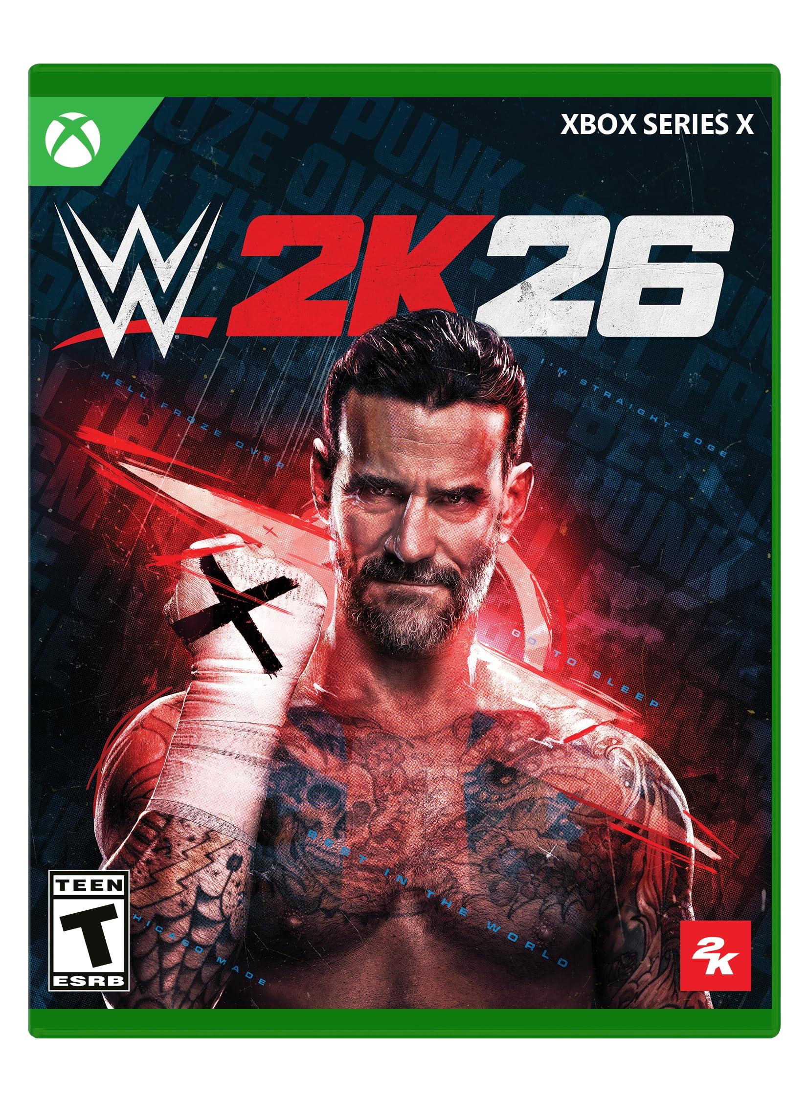 WWE 2K26 North Xbox Series X (Imported Version America) - зелёный