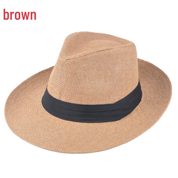 Men's Summer Sun Hat – Breathable Outdoor Fedora for Sun Protection At the Beach