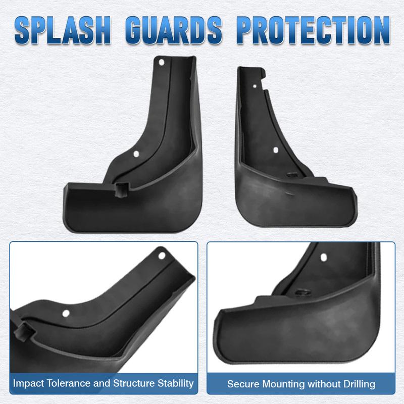 For VW Tiguan L Pro R-Line 2024 Front and Rear Wheels Fender Mud Flaps Splash Guards