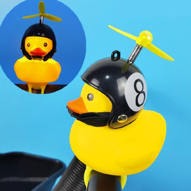 Rubber Duck Bike Bells Yellow Duck Bike Decorations Accessories Duck Bike Bells Bike Handlebar Bells with Propeller