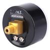 Pressure Gauge 50mm   1Celsius8 BSPT Back Connection for   Water Oil Gas (0-15PSI 0-1Bar)