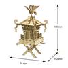 Mikoshi A wooden 3D puzzle DIY craft kit that can be enjoyed by elementary school children to adults An educational toy for boys and girls A wooden