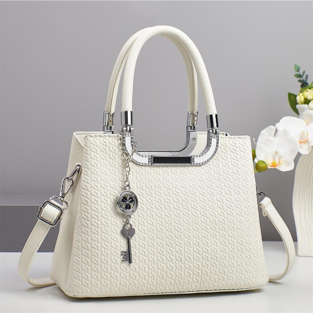 Neue Top-Look Horizontale Geprägte Mode-Handtasche mit Großer Kapazität Mehrschichtige Umhängetasche Crossbody-Tasche Damen