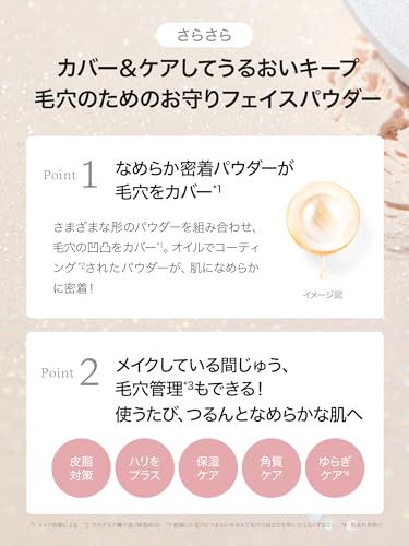 ByUR Face Powder Loose Non-Crumbling Smooth Semi-Matte Shine Prevention Long-Lasting Moisturizing Pore 10g (Loose #02 Pearl)