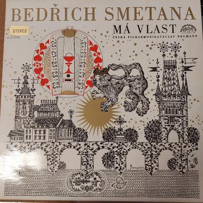 LP Record BEDŘICH SMETANA, THE CZECH PHILHARM - Má Vlast 110202122 Supraphon 1977 Czech Repu Classical Used