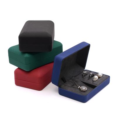 Caja de Almacenamiento de Joyas Portátil Estuche de Viaje para Anillos Pendientes Organizador Elegante Estuche para Almacenamiento de Collares para Mujer Cajas de Regalo para Exhibición