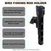 OUTDOORWEI Bicycle Fishing Rod Holder Fishing Rods Are Securely Attached To the Bike Safe and Secure Easy To Install - - -