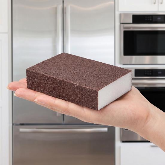 Cleaning Sponge Multi-Functional Scrub Pad Kitchen Pots Stoves Bathroom Tiles Shoe Stains Rust Removal Household Cleaning Scrubber