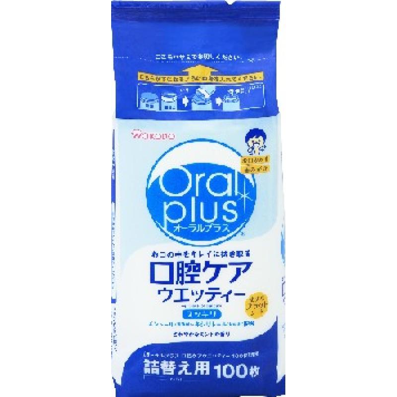 

Сменный блок Oral Plus Oral Care Wetty, 100 листов