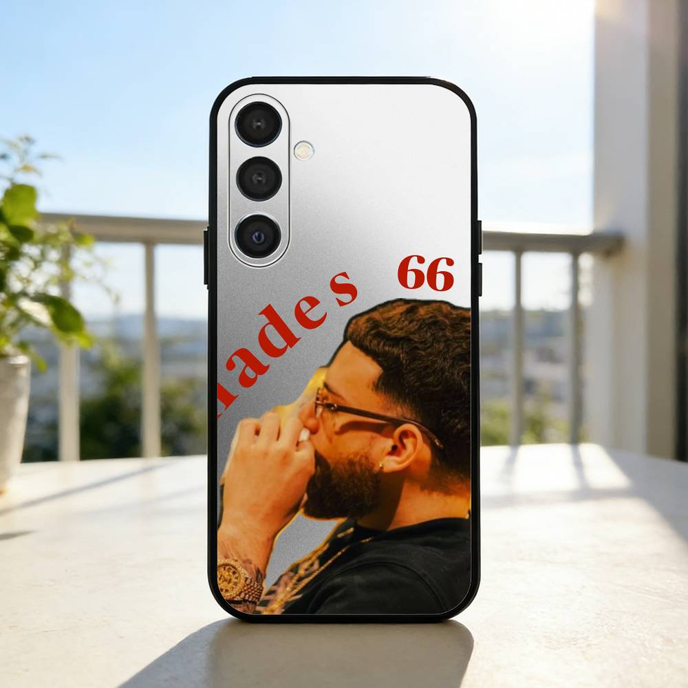 Rapper H-Hades 66 Phone Case For Samsung A73,A21s,A22,A31,A32,A52,A53,A71,A80,Soft Black Shell