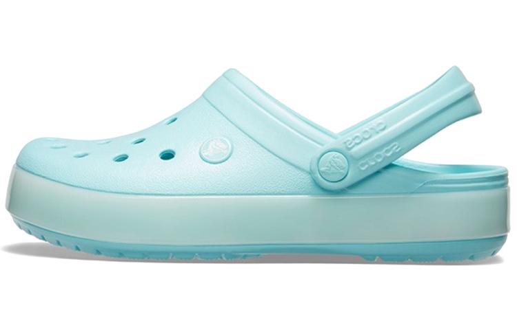 Crocs Classic Clog Translucent Beach Ice Blue Sandals 205894-4S3 38-39