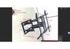 Dual-Rod Universal Ceiling TV Mount for Shops and Malls