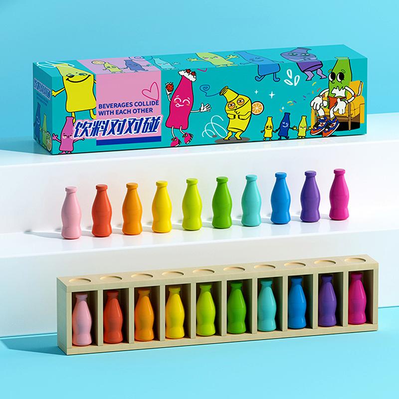 20 Color-Matching Challenging Bottle Puzzle Game Set Memory & Logic Training Strategy Board Game Party Halloween Christmas Gifts