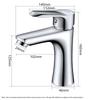 Larsd F072 Brass Single Handle Basin Faucet