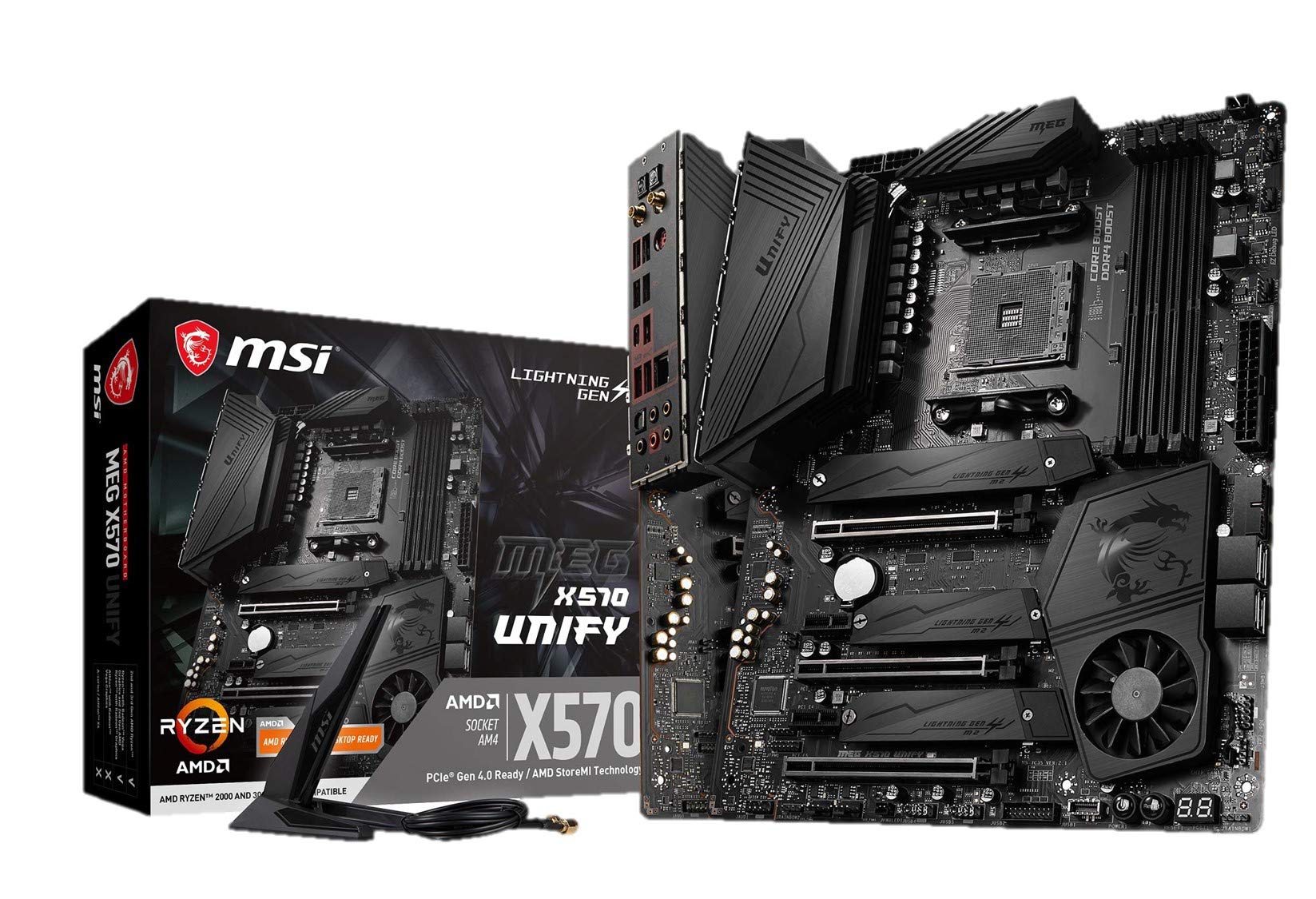 

Материнська плата MSI MEG X570 UNIFY AMD X570 MB4869 [з чіпсетом]