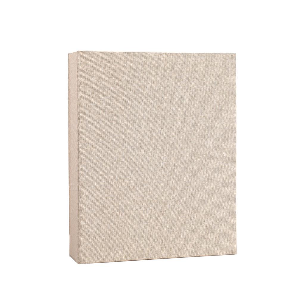 Linen Photo Album with 100 Slots for 46 Photos, Memory Book