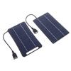2W Solar Ladegerät Tragbar m. USB-C Schnellladung Für Handy Powerbanks Camping Wandern Notstromversorgung