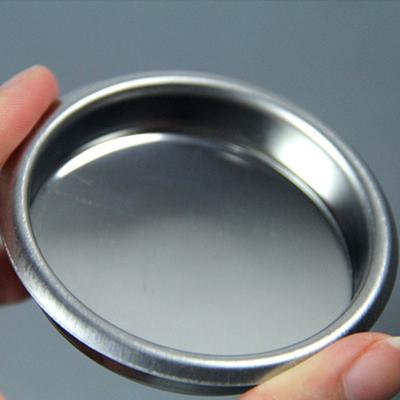 Cestino per caffè espresso con filtro cieco in metallo con mini inserto backflush da 58 mm per macchina da caffè