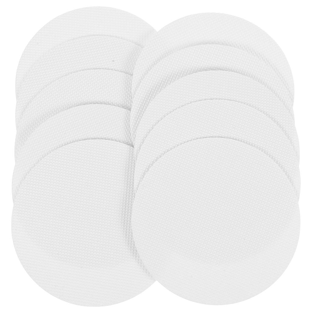 10Pcs 4 Inch Anti-Slip Discs Self Adhesive Bath Stickers for Shower Tub Wet Room Stair Nosing Slip Resistant Safety Traction