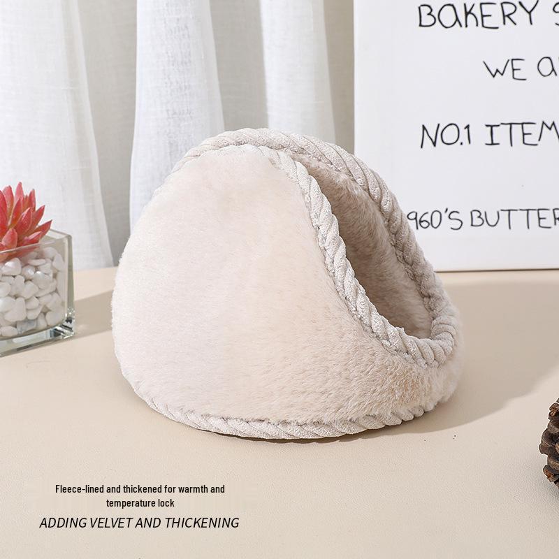 Unisex Velvet Winter Earmuffs: Cozy, Antifreeze Ear Warmers for Cold Weather Protection