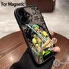 Anime Ones Pieces Luffys Zoros Phone Case For Samsung Galaxy S25 S24 S23 S22 S21 S20 FE Plus Ultra 5G Matte Magnetic