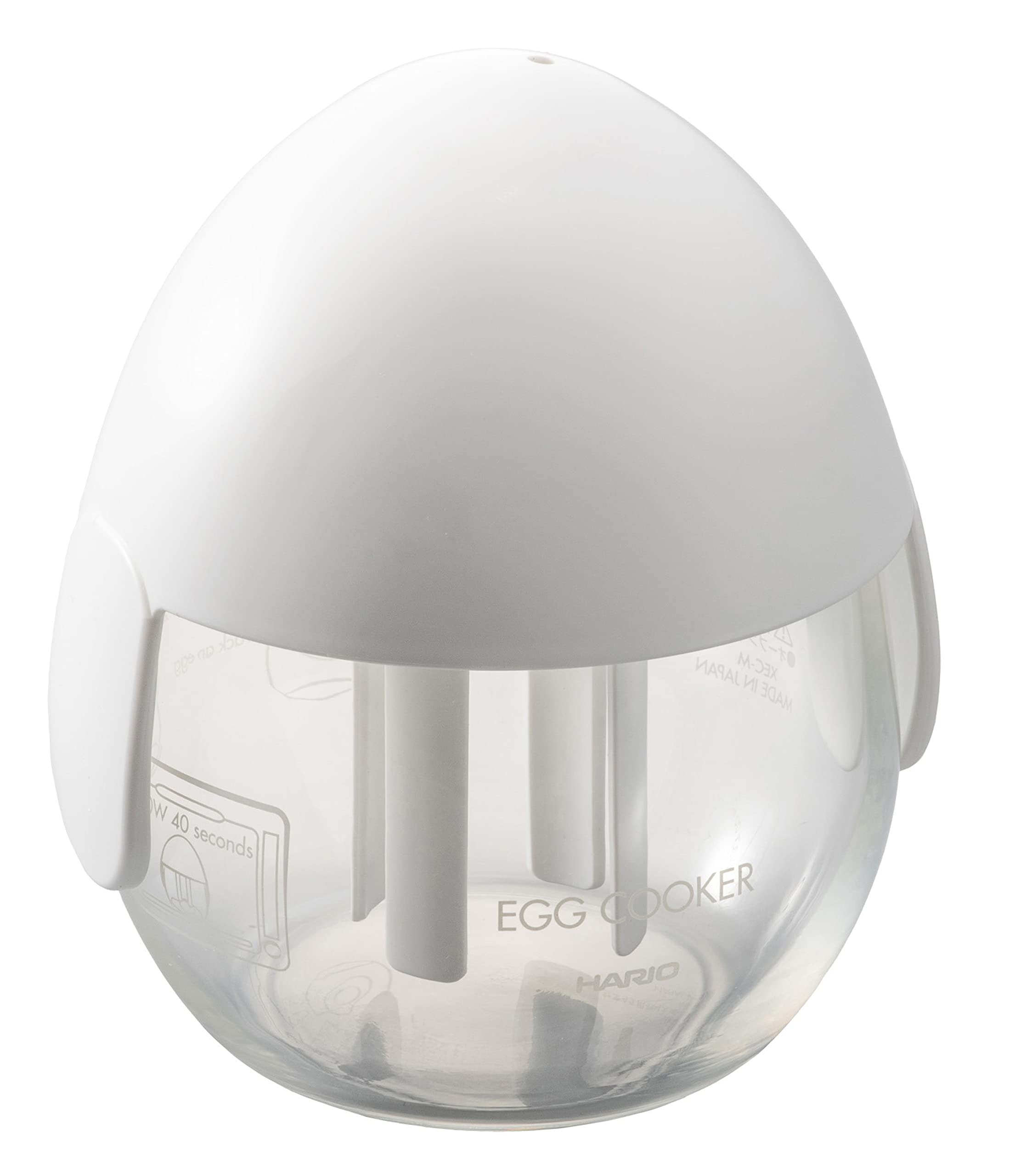 

HARIO Glass Microwave Egg Cooker XECN-M-W