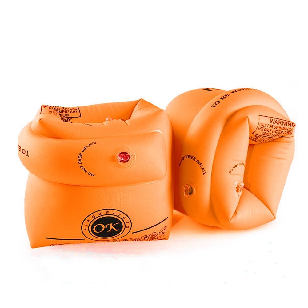 2Pcs Swimming Arm Ring Inflatable Pool Float Sleeve PVC Arm Floaties Water Play Equipment Swim Arm Bands for Pool Beach Party