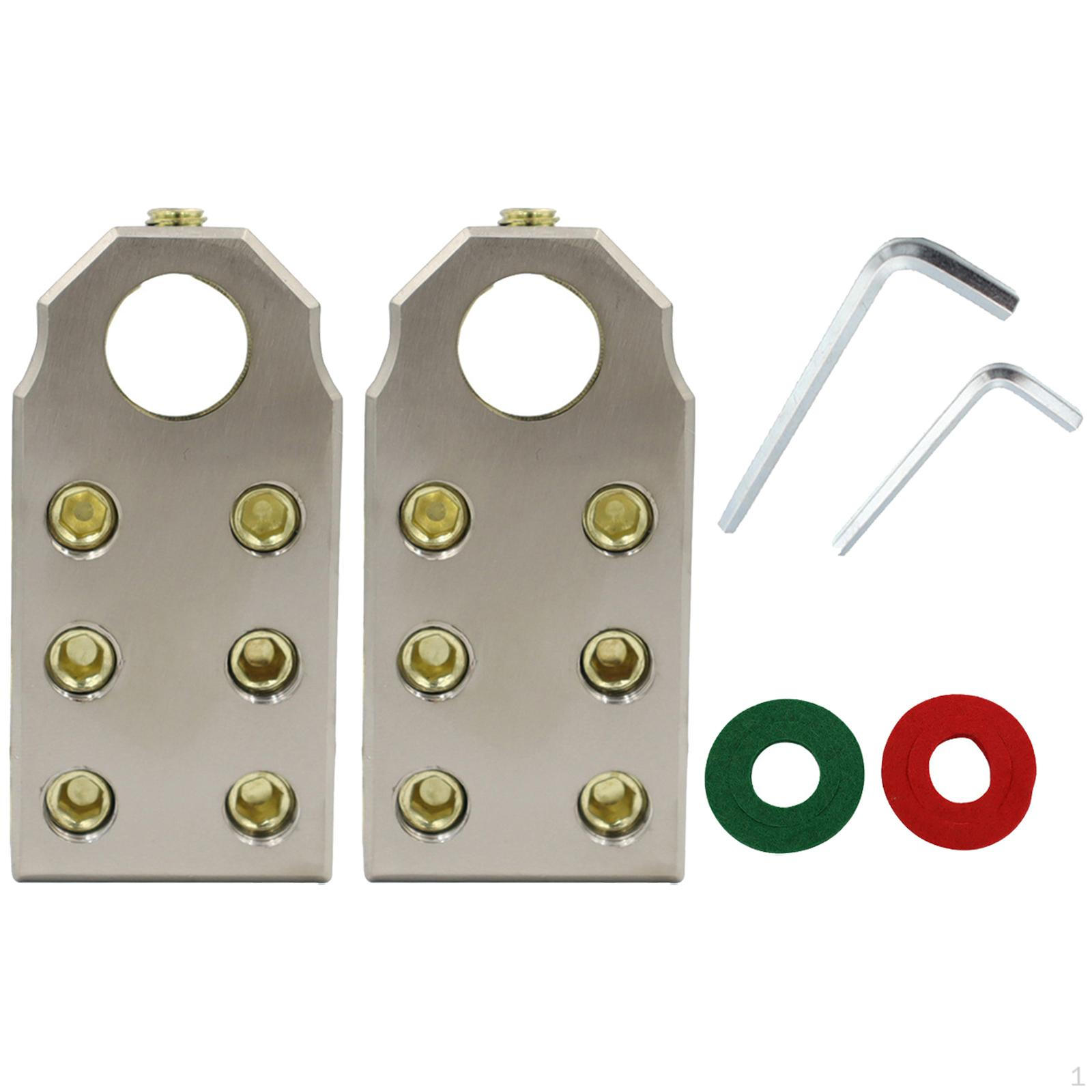 Зажим для отрицательной клеммы аккумулятора подходит для автомобилей, автодомов, транспортных средств с гаечным ключом M5 No Battery Brush