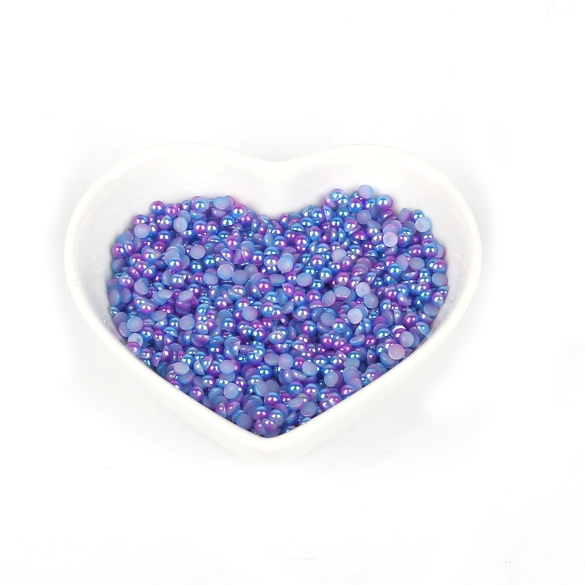 

ABS искусственный жемчуг красочные бусины без отверстий DIY пластиковые акриловые бусины для изготовления ювелирных изделий 3mm 1000pcs