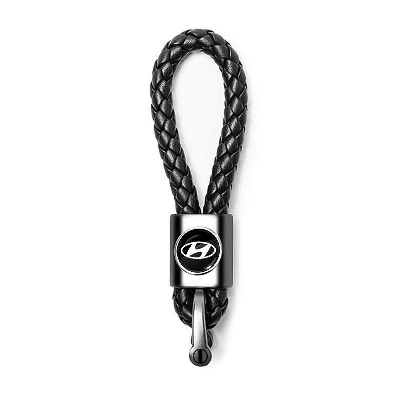 1Pcs Car Key Chain Key Ring Key Lanyard Keychain Car Accessories For Hyundai i30 Tucson Elantra Venue Palisade Terracan Accent Veloster Sonata