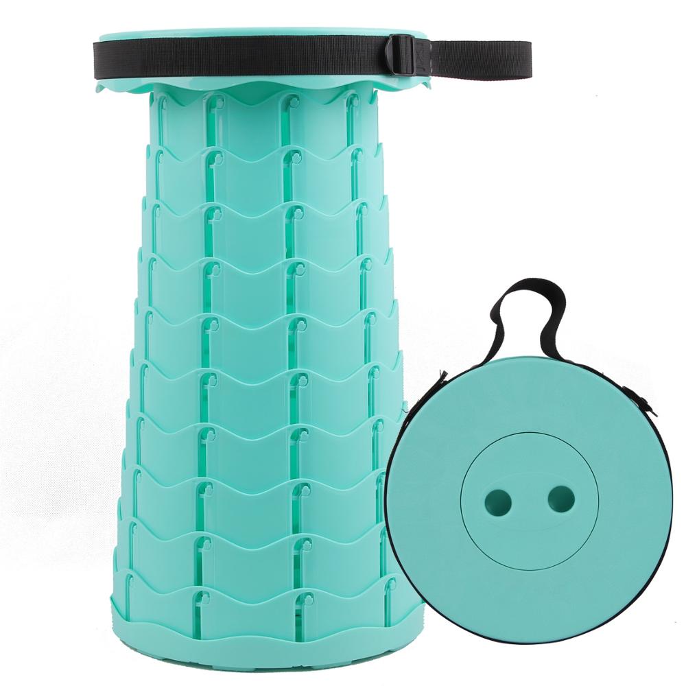 Retractable Stool Folding Chiar Stretching Home Camping Hiking Chair